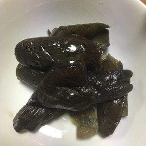 茄子のあっさり出汁煮